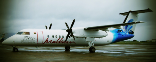 Domestic flight in maldives